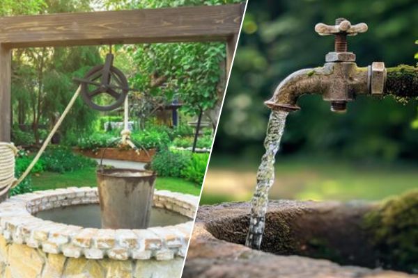 Difference between tap water and well water